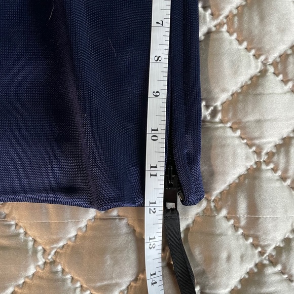 Rag & Bone {XS} Sweater Silver Metallic Navy Knit - Picture 12 of 12